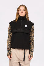 Ball Fleece Vest - Black