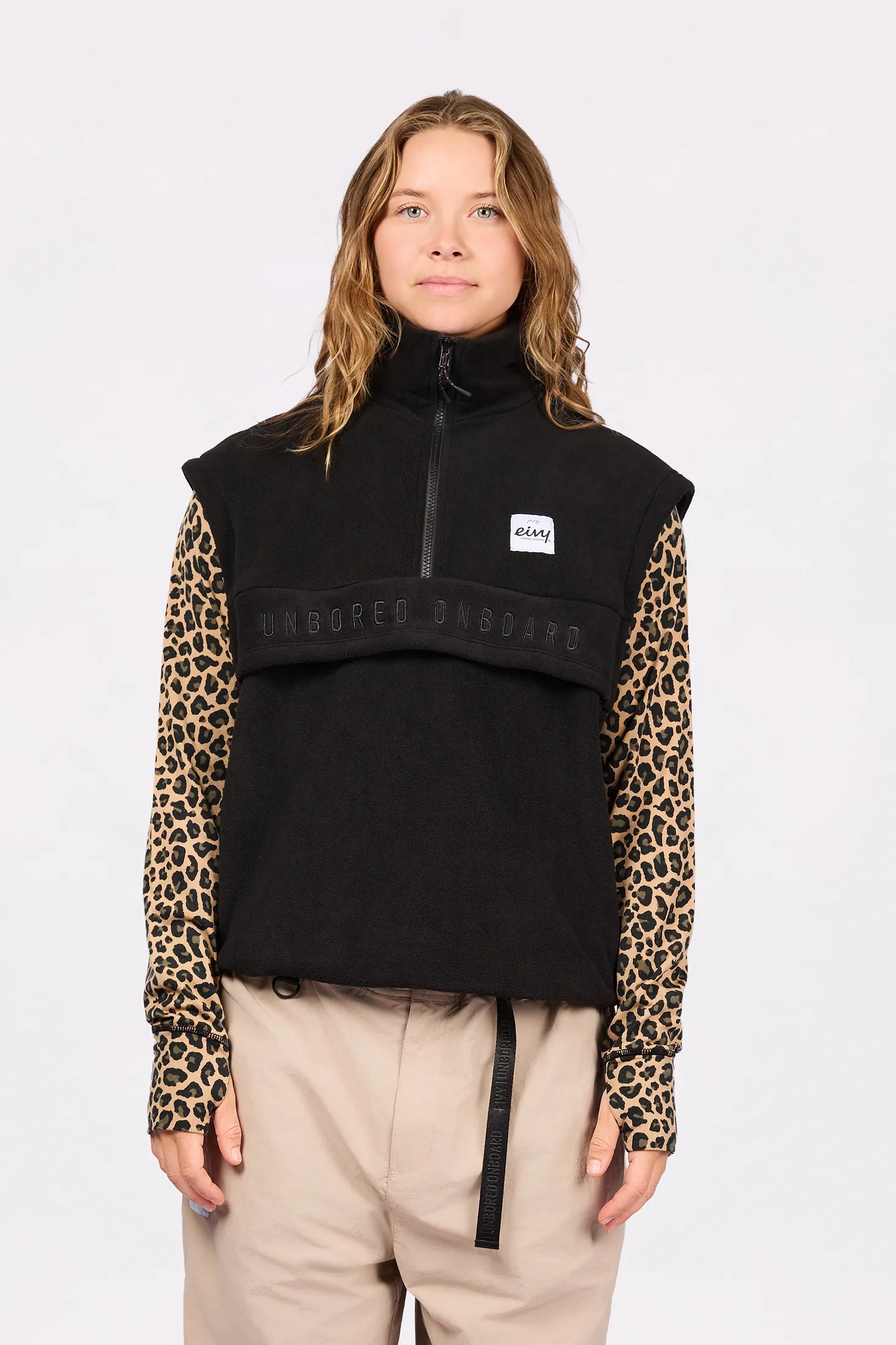 Ball Fleece Vest - Black