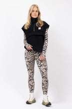 Ball Fleece Vest - Black