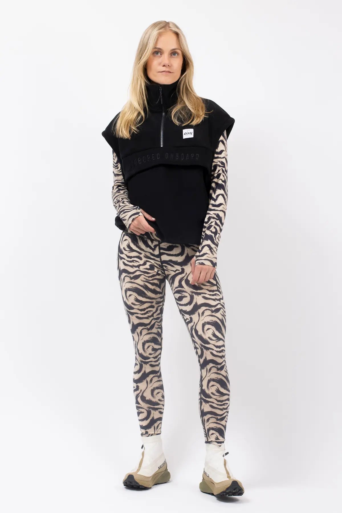 Ball Fleece Vest - Black