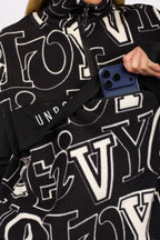 Ball Fleece Vest - Typo Black