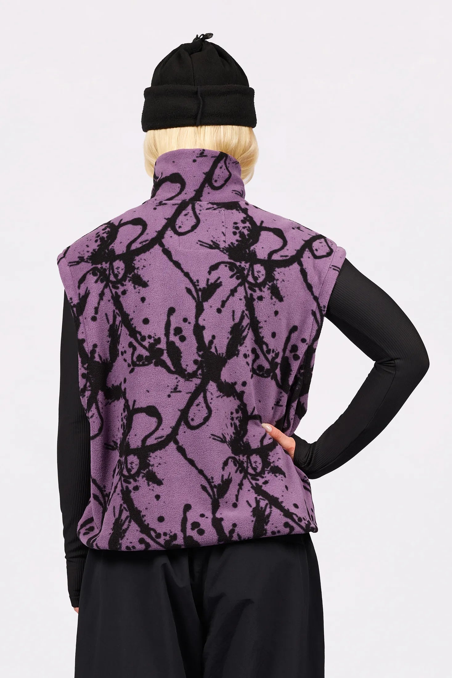 Ball Fleece Vest - Drips