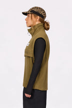 Ball Fleece Vest - Olive