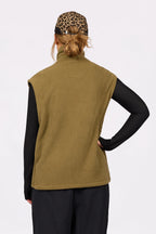 Ball Fleece Vest - Olive