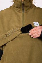 Ball Fleece Vest - Olive