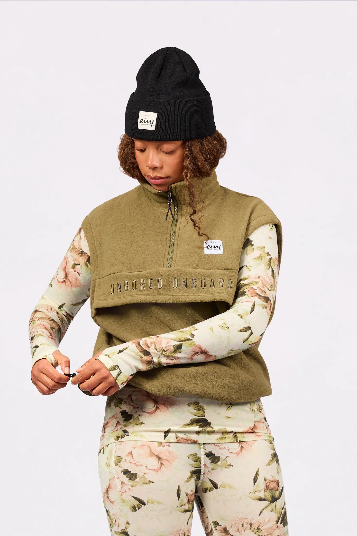 Ball Fleece Vest - Olive