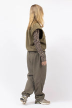 Ball Fleece Vest - Olive