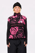 Ball Fleece Vest - Pink Rose
