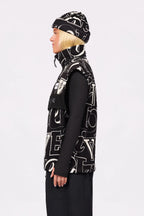 Ball Fleece Vest - Typo Black