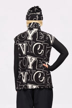 Ball Fleece Vest - Typo Black