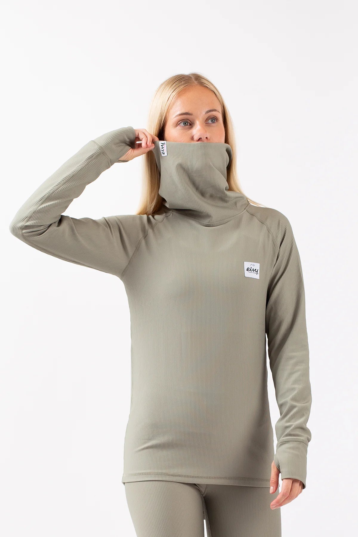 Icecold Gaiter Rib Top - Faded Oak
