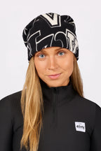 Beanie Fleece Neckwarmer - Typo Black