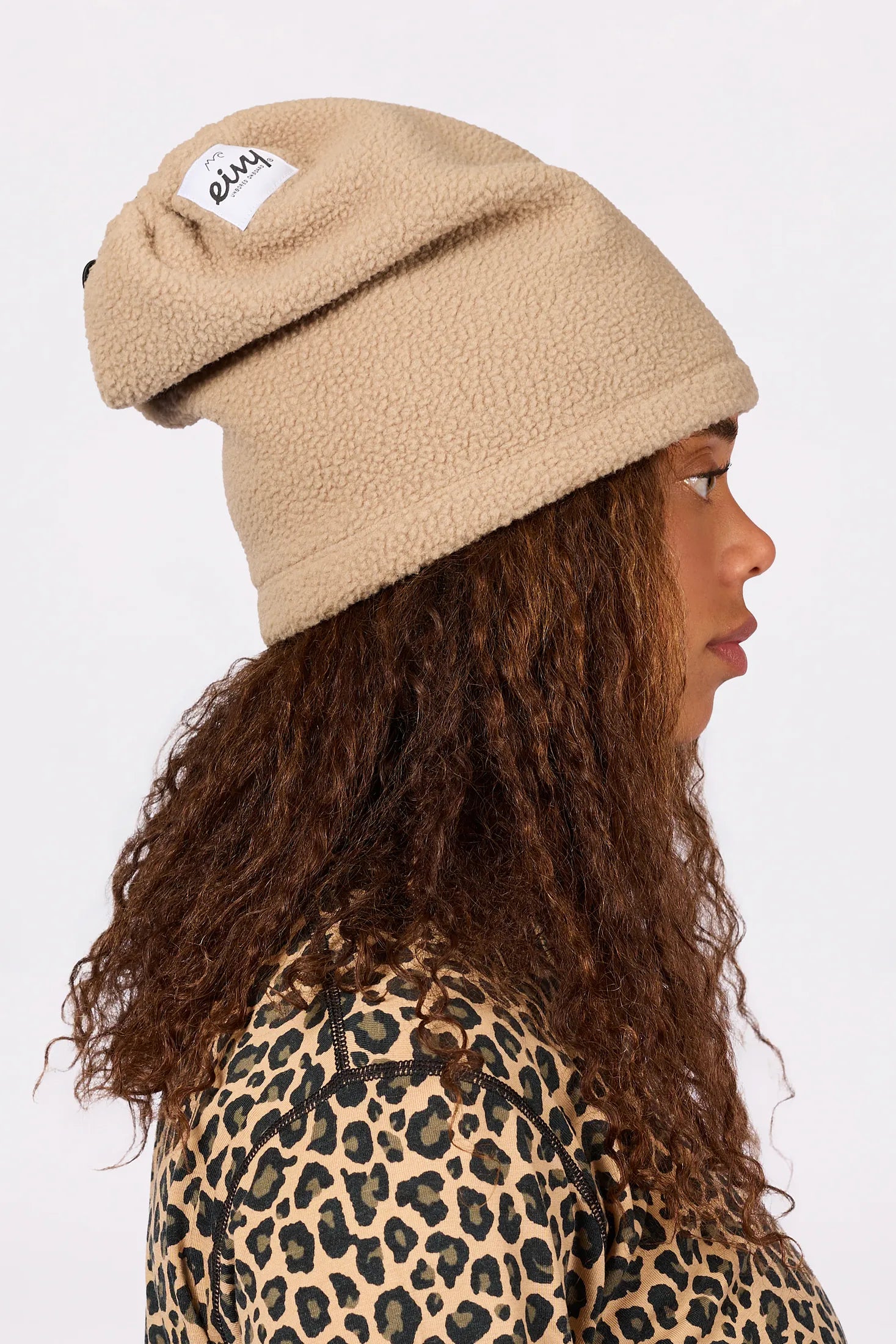 Beanie Sherpa Neckwarmer - Sand