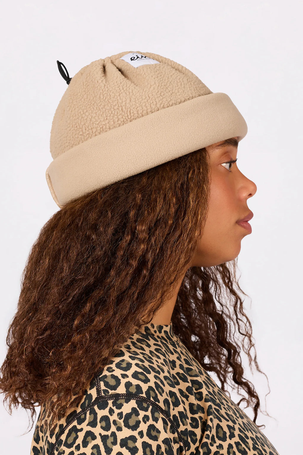 Beanie Sherpa Neckwarmer - Sand
