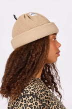 Beanie Sherpa Neckwarmer - Sand