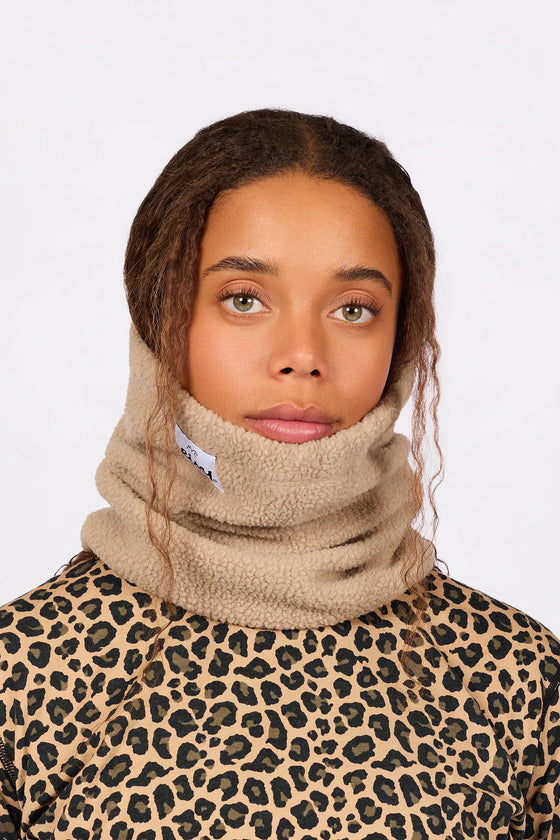 Beanie Sherpa Neckwarmer - Sand