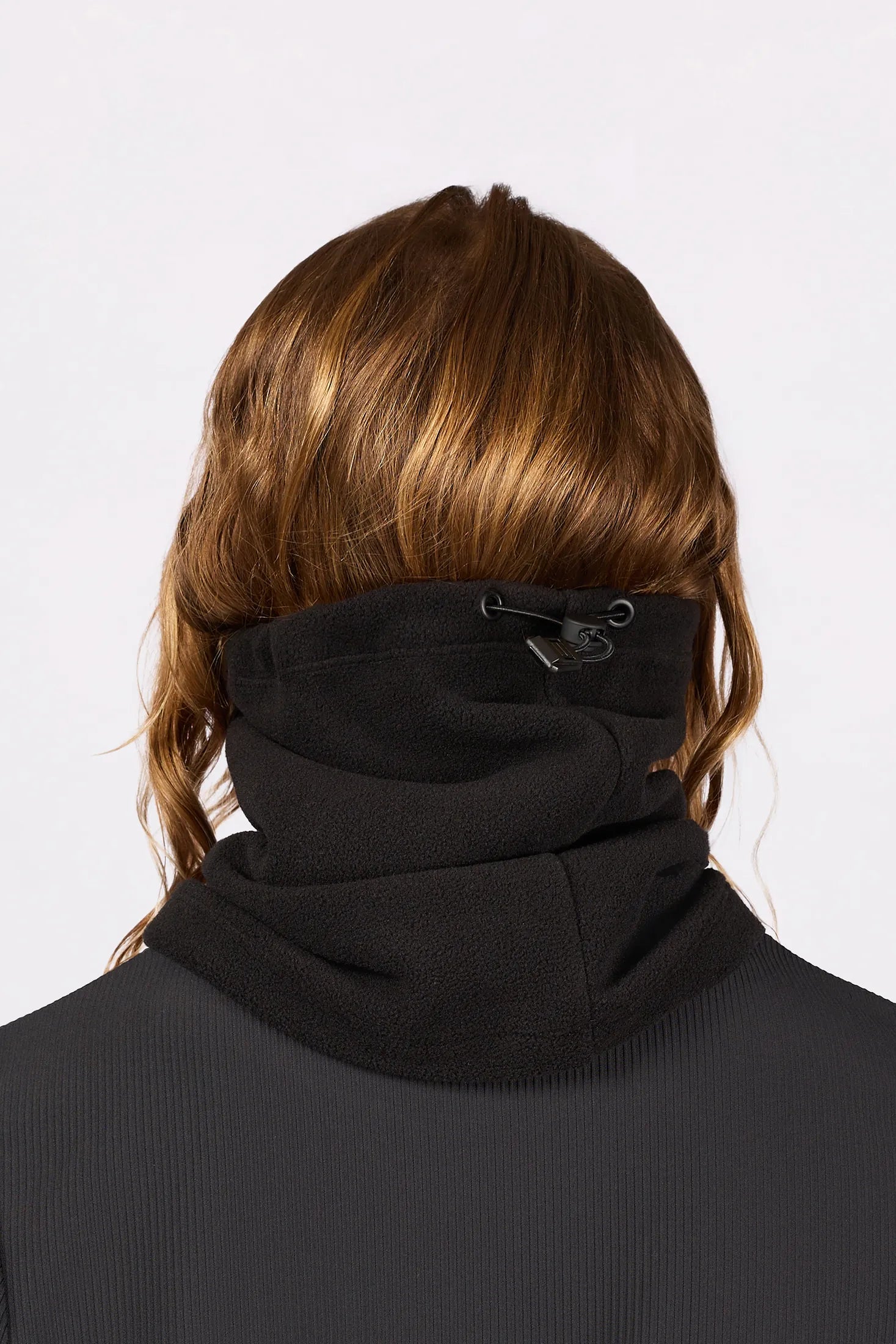 Beanie Fleece Neckwarmer - Black