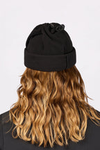 Beanie Fleece Neckwarmer - Black