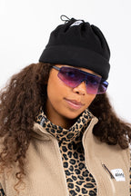 Beanie Fleece Neckwarmer - Black