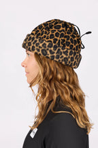 Beanie Fleece Neckwarmer - Leopard