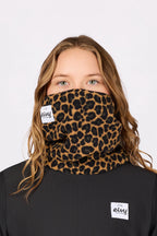 Beanie Fleece Neckwarmer - Leopard