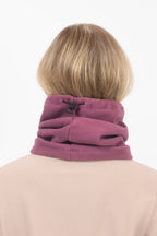 Beanie Fleece Neckwarmer - Pinkgundy