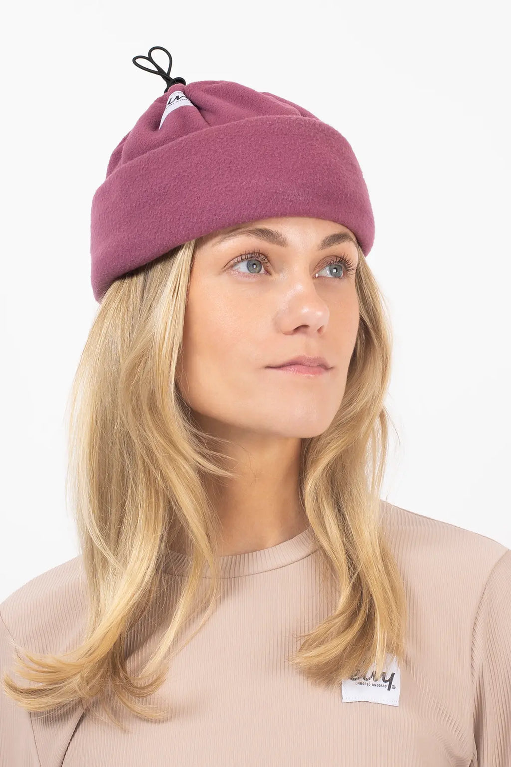 Beanie Fleece Neckwarmer - Pinkgundy