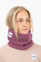 Beanie Fleece Neckwarmer - Pinkgundy