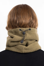 Beanie Sherpa Neckwarmer - Olive