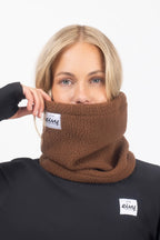 Beanie Sherpa Neckwarmer - Brown