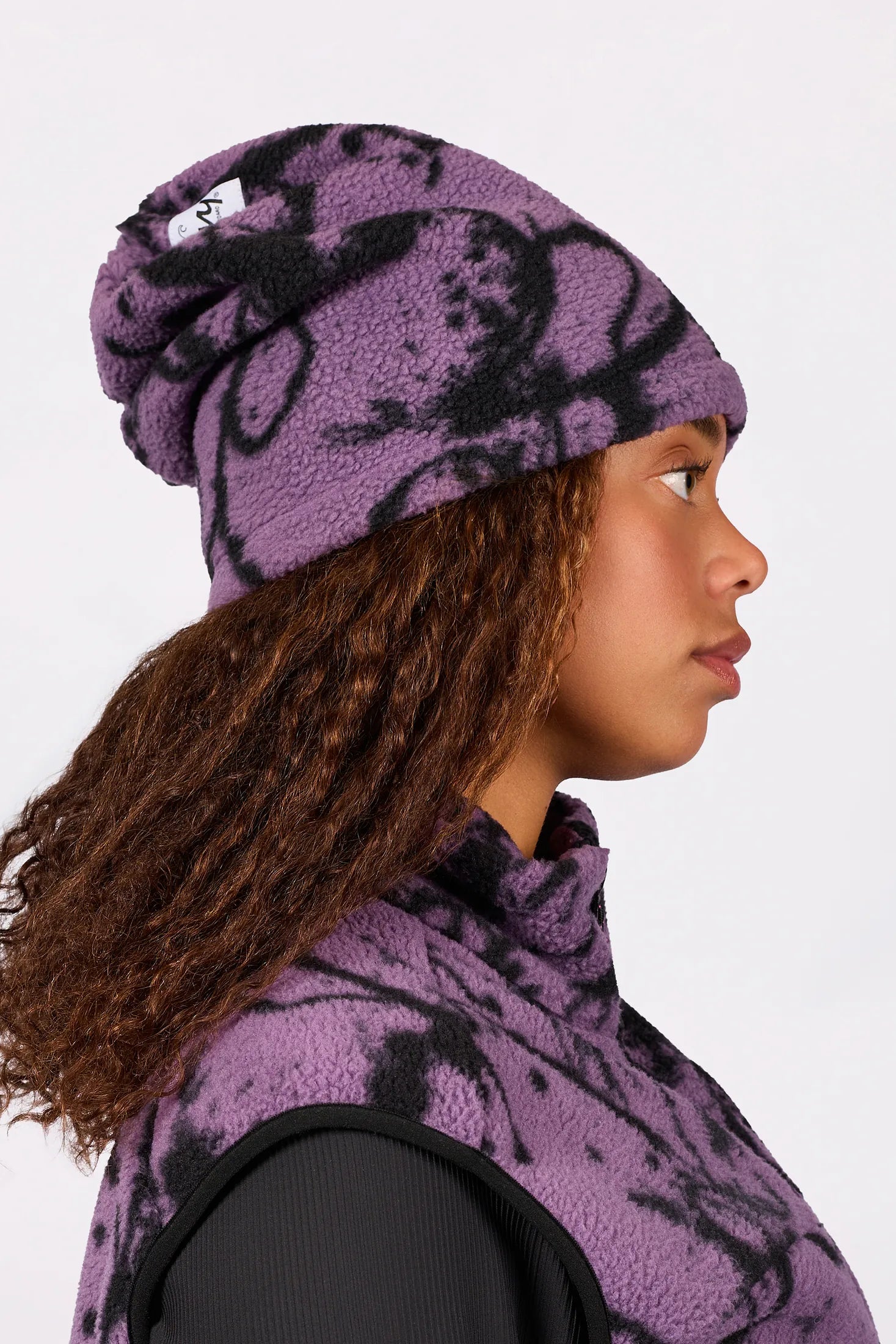 Beanie Sherpa Neckwarmer - Drips