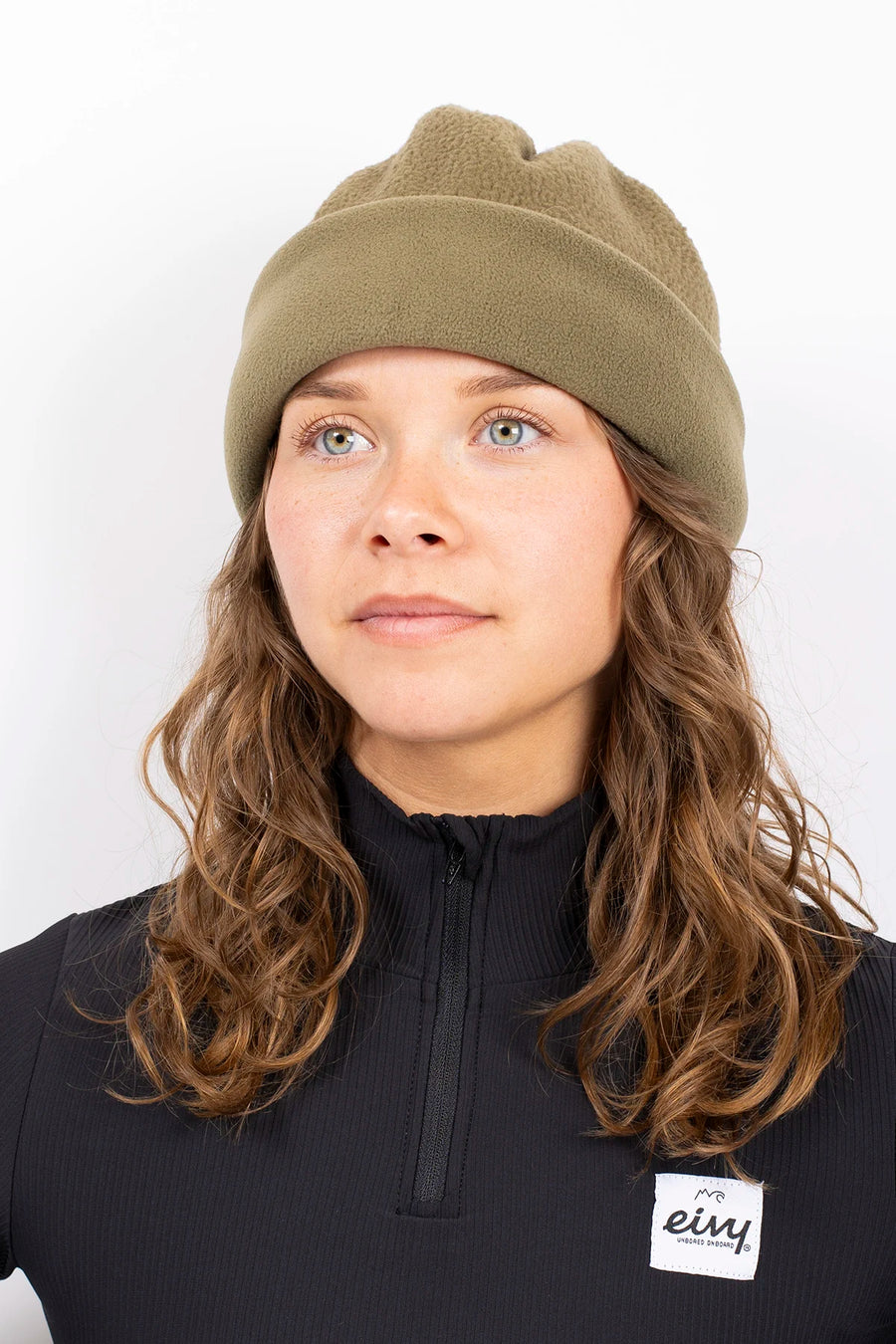 Beanie Sherpa Neckwarmer - Olive