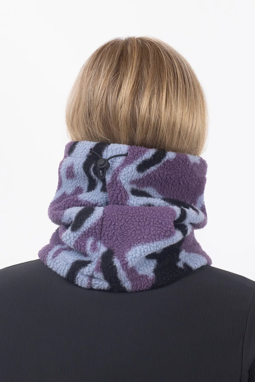 Beanie Sherpa Neckwarmer - Purple Stray