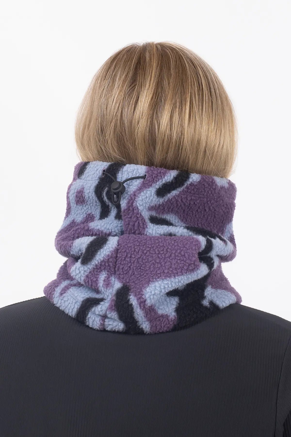 Beanie Sherpa Neckwarmer - Purple Stray