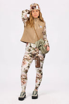 Boxy Sherpa Vest - Sand