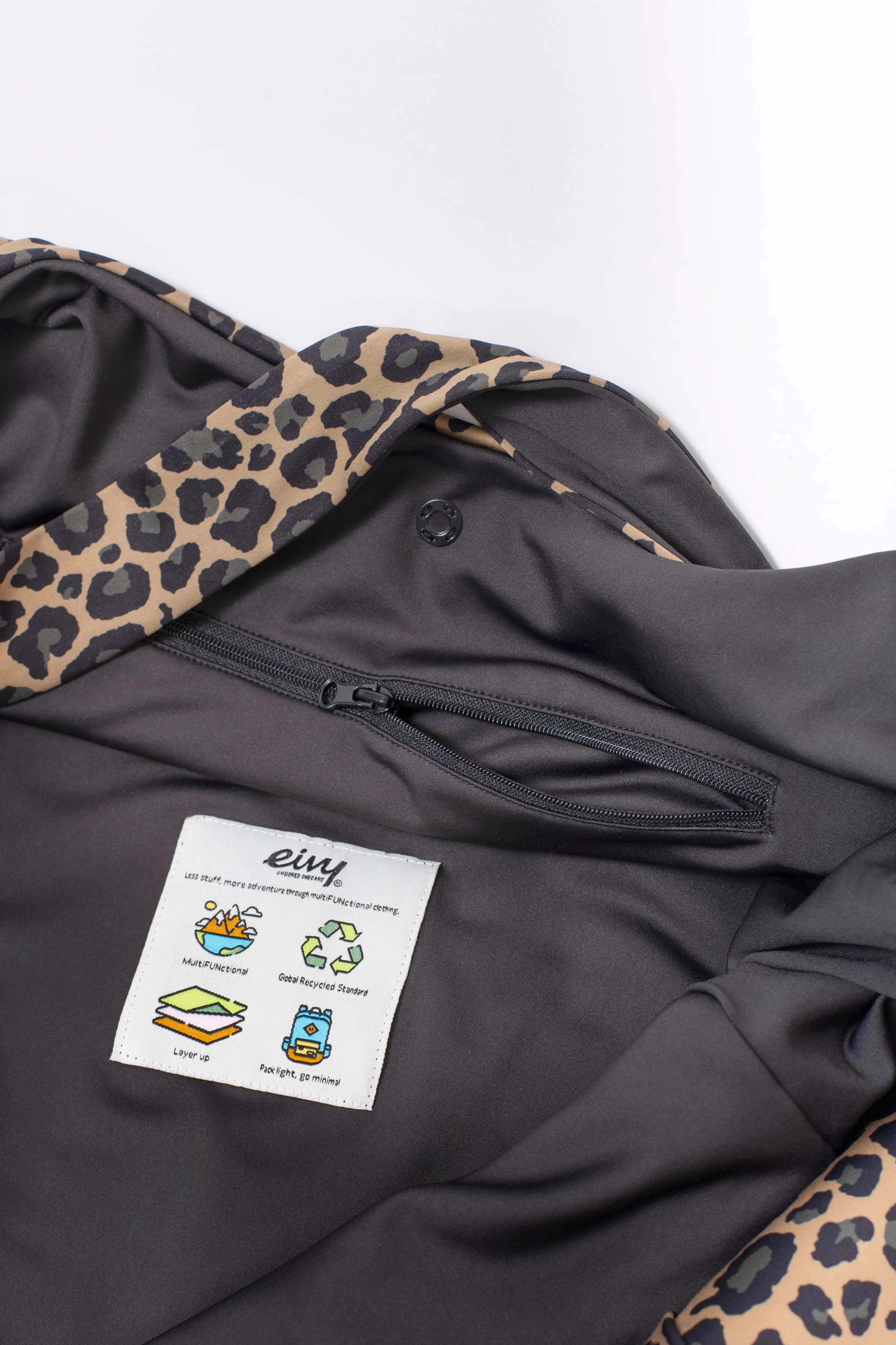 Expandable Carryall Bag - Leopard