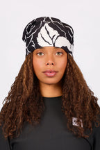 Colder Beanie Neckwarmer - Black Rose