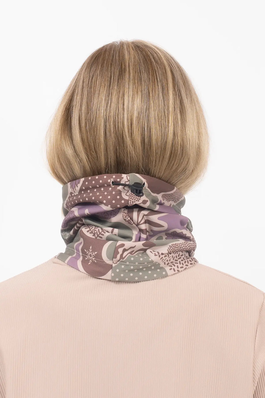 Colder Beanie Neckwarmer - Forest Landscape
