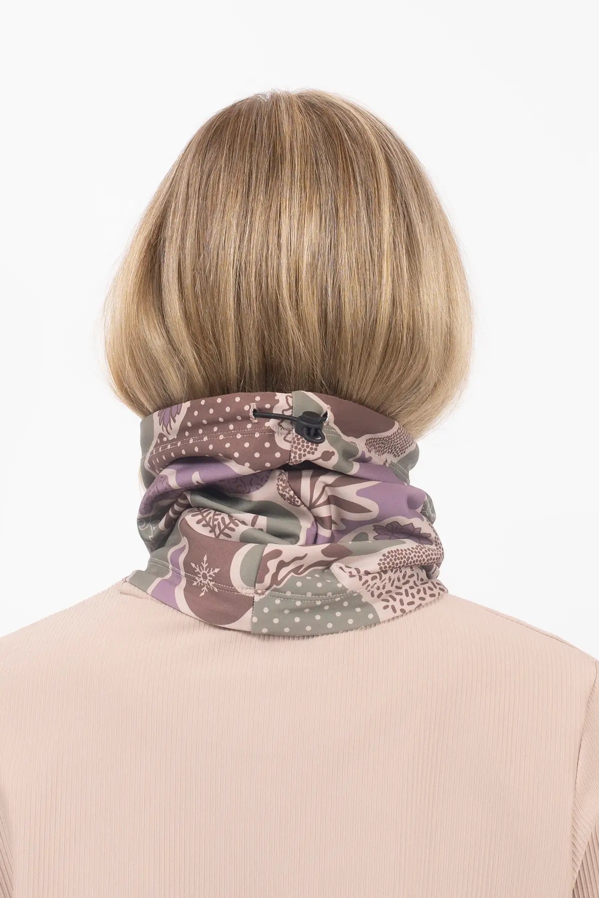 Colder Beanie Neckwarmer - Forest Landscape