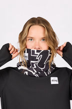 Colder Beanie Neckwarmer - Typo Black