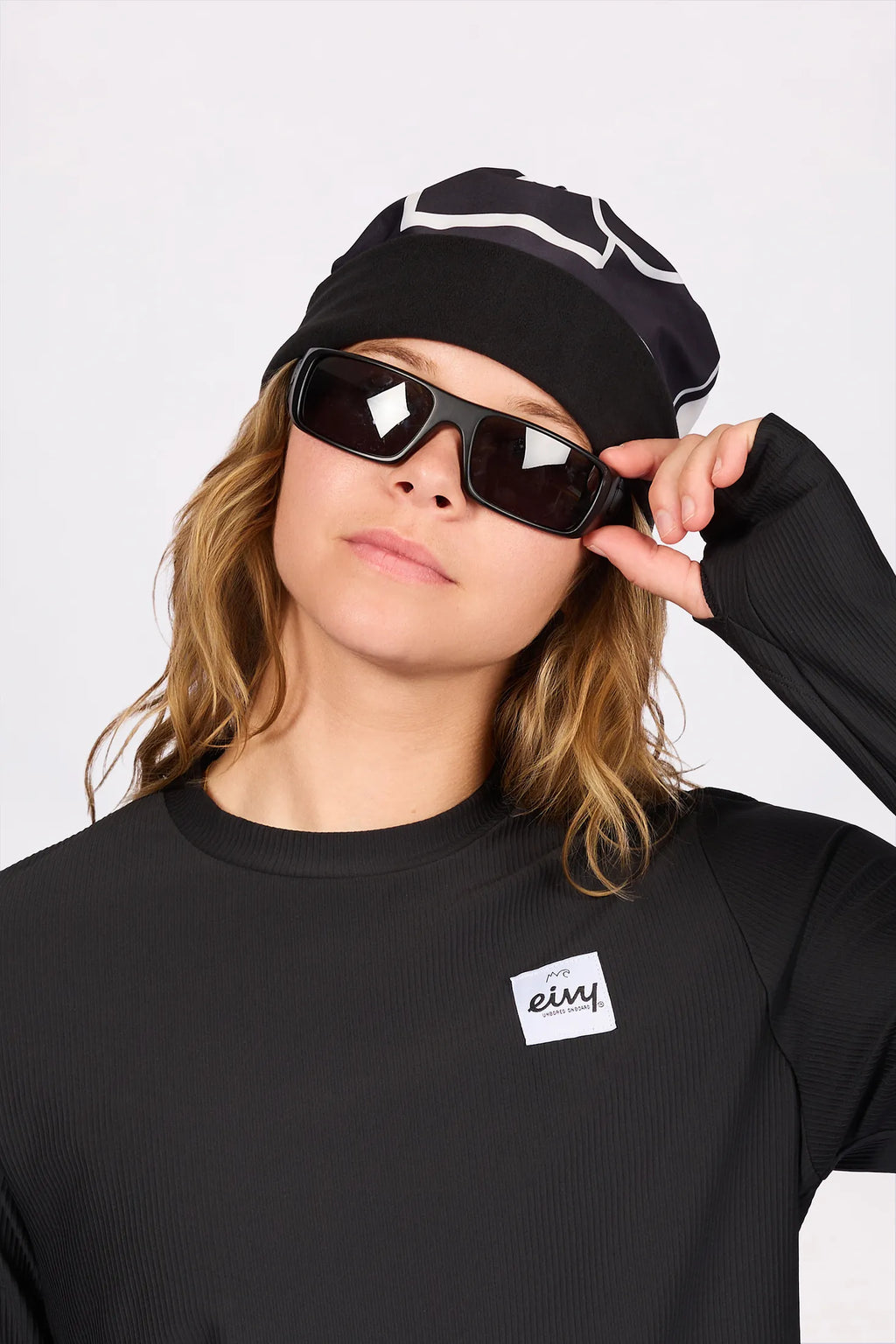 Colder Beanie Neckwarmer - Typo Black
