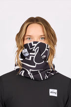 Colder Beanie Neckwarmer - Typo Black