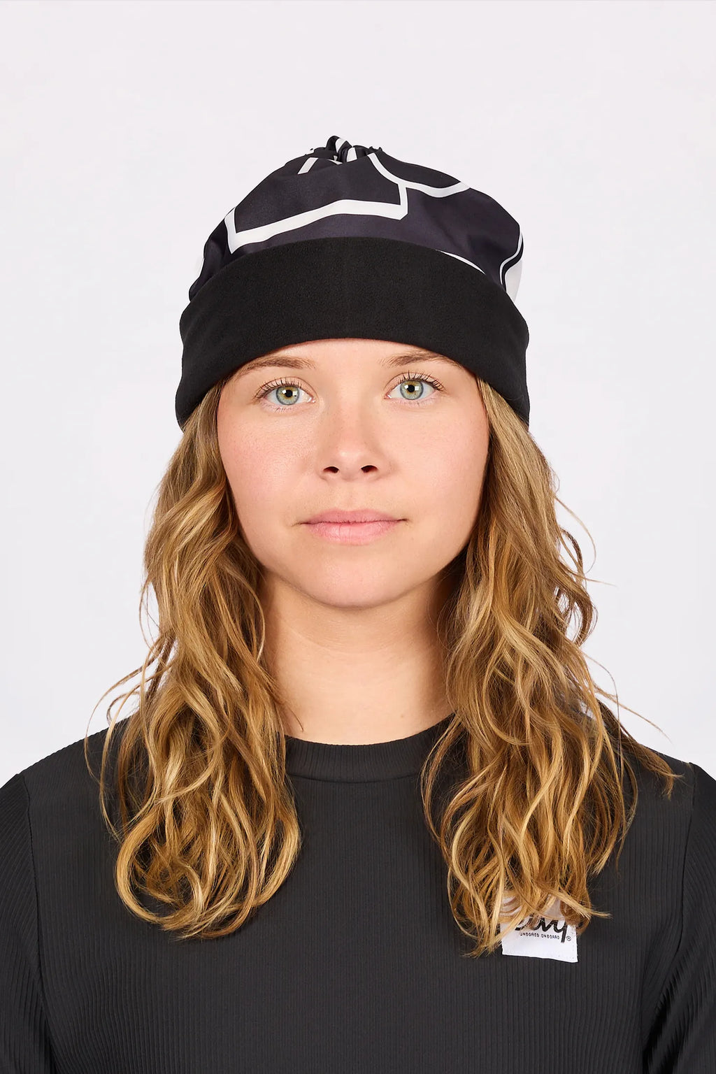 Colder Beanie Neckwarmer - Typo Black