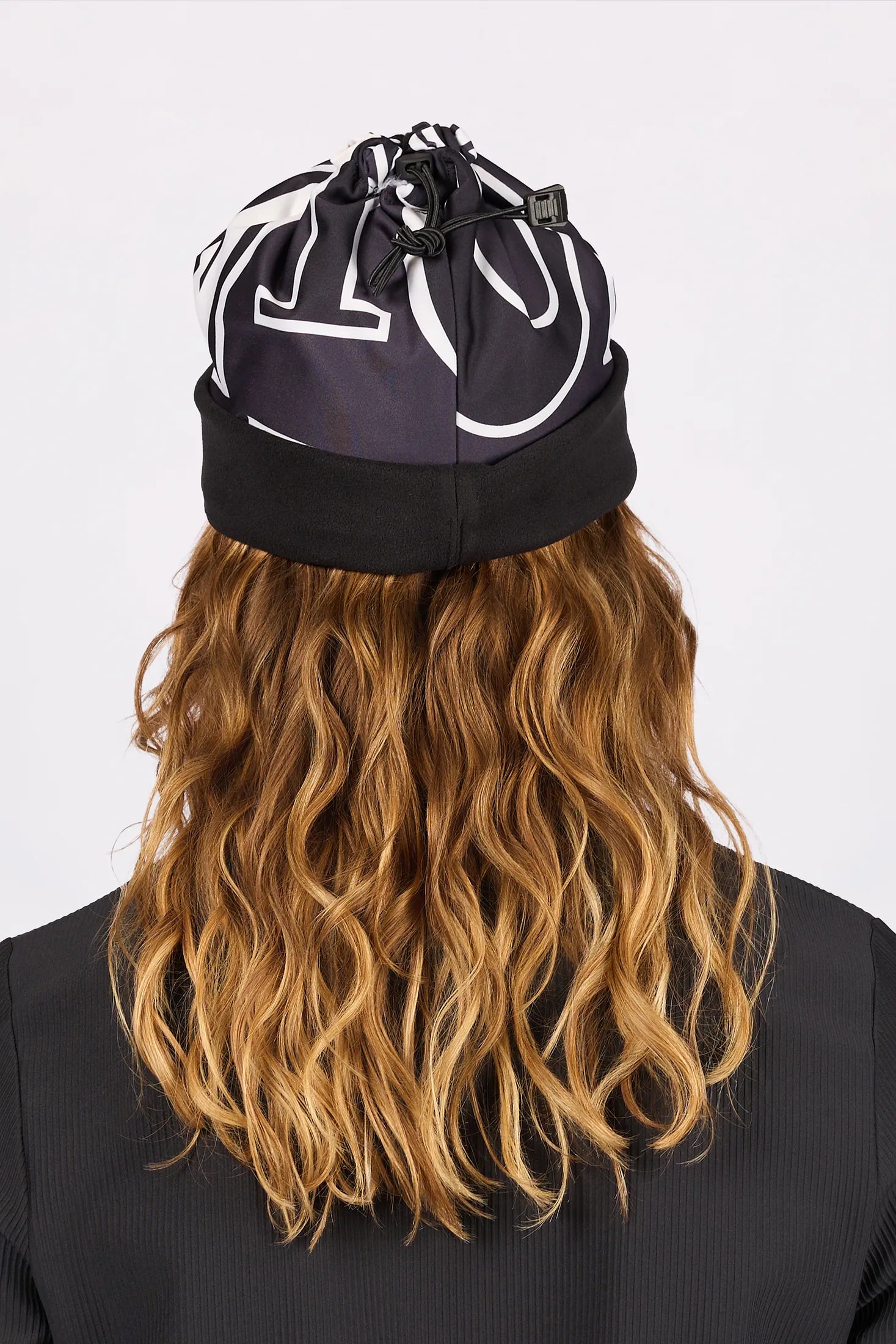 Colder Beanie Neckwarmer - Typo Black