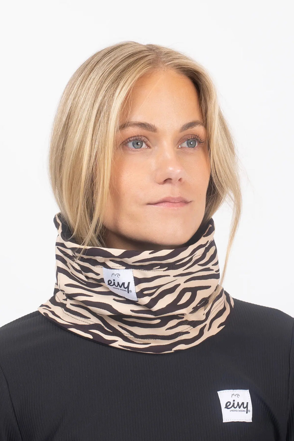 Colder Beanie Neckwarmer - Zebra