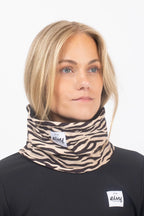 Colder Beanie Neckwarmer - Zebra