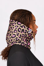 Colder Neckwarmer - Pink Leopard