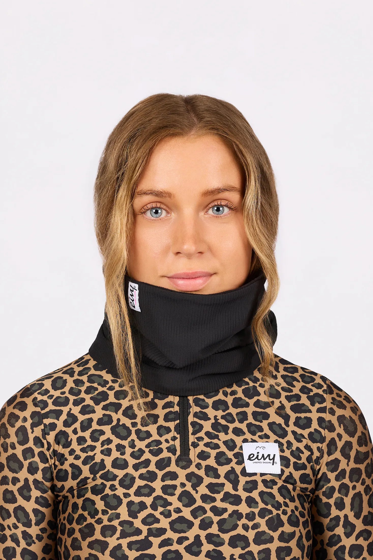 Colder Rib Neckwarmer - Black