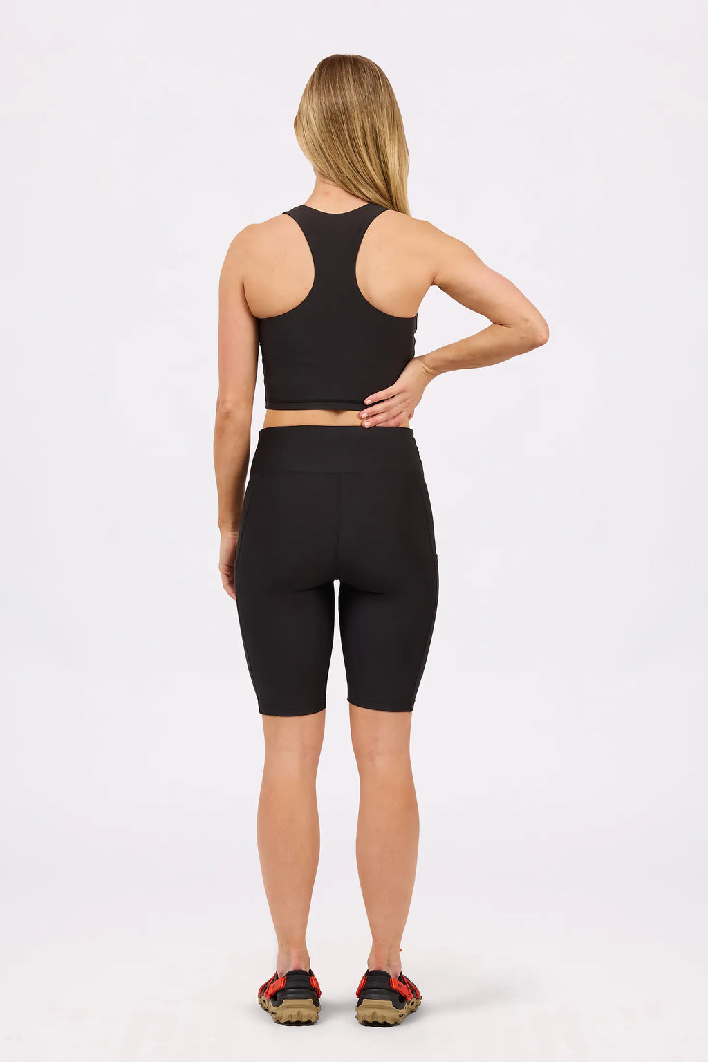 Cover Up Rib Top - Black