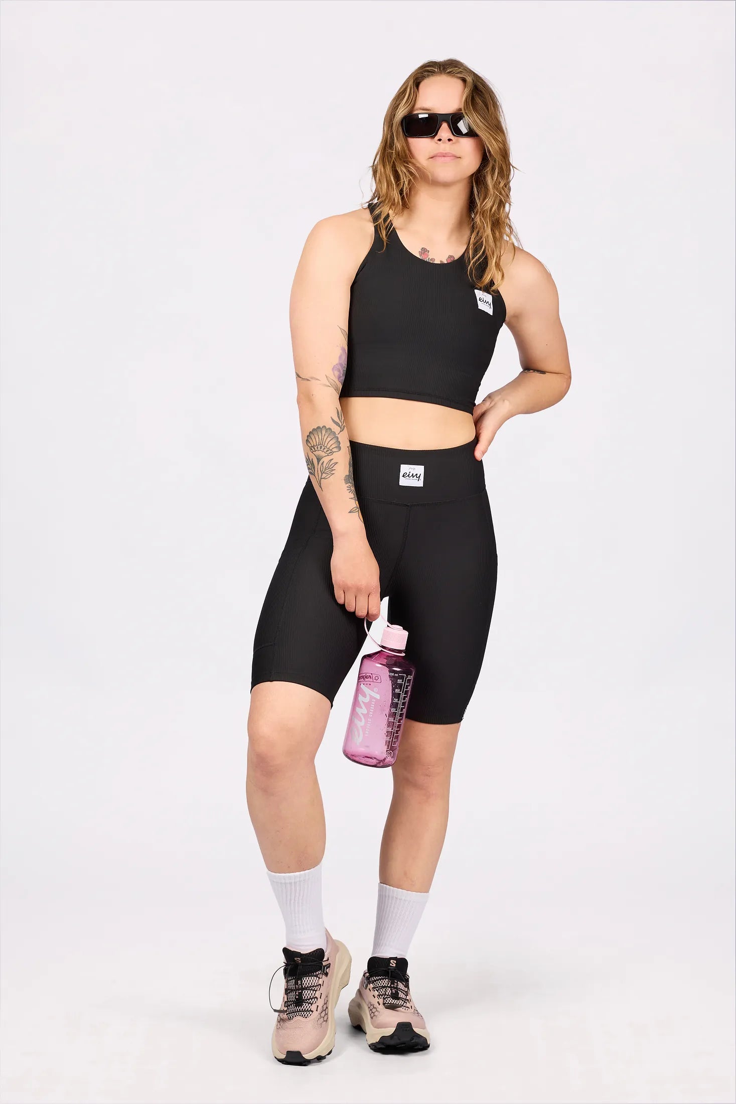 Cover Up Rib Top - Black